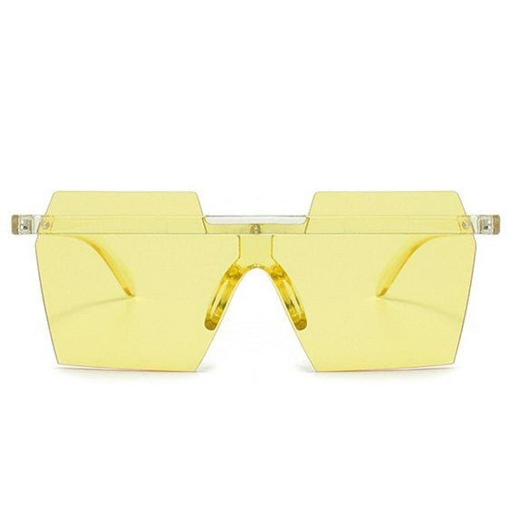 Frameless One-piece Sunglasses