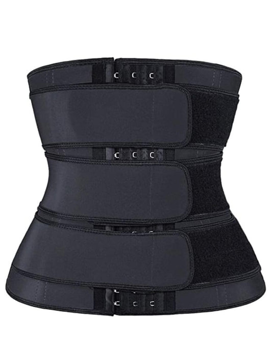 BASIC Casual Skinny Black Waist Trainer